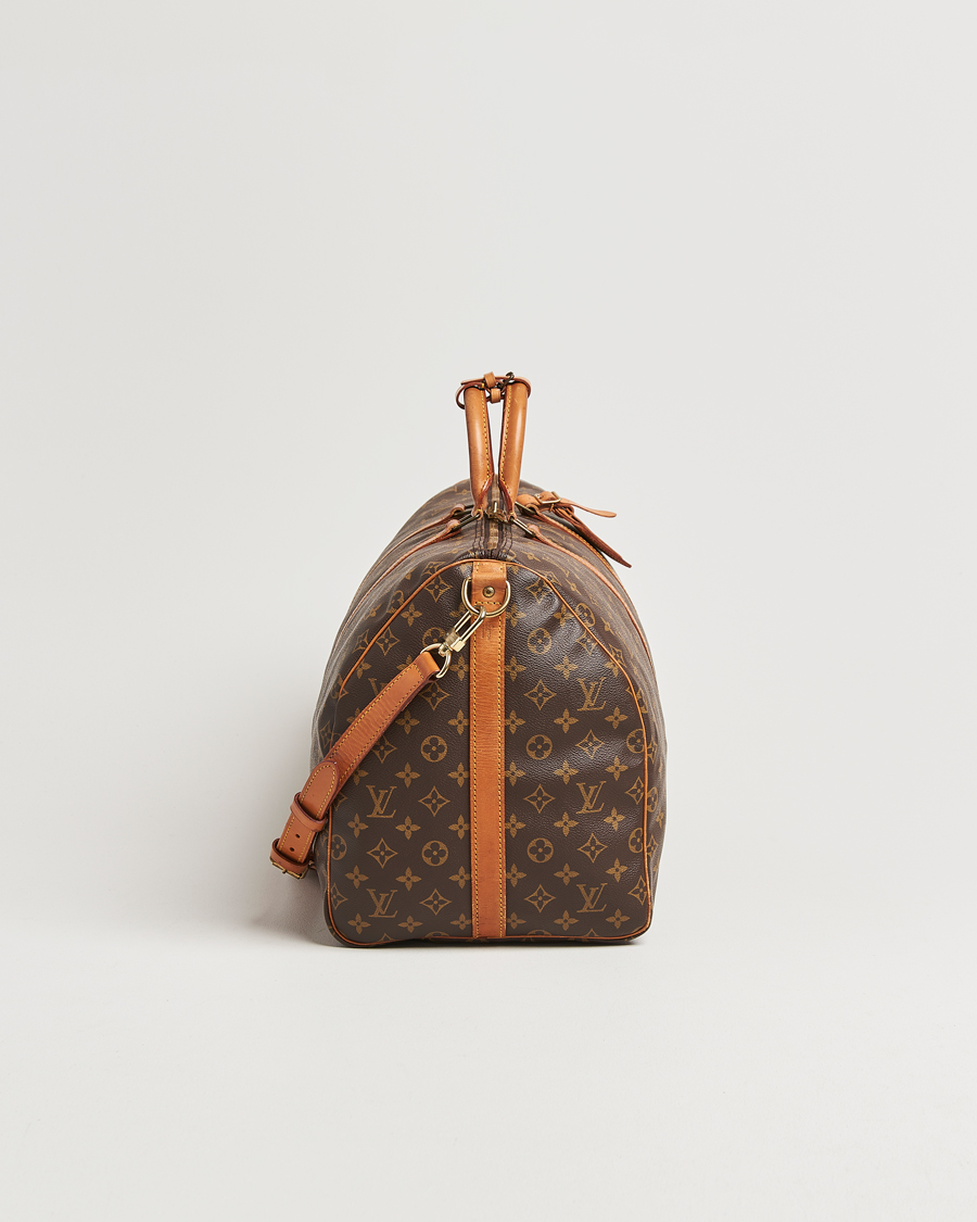Men | Pre-Owned & Vintage Bags | Louis Vuitton Pre-Owned | Keepall Bandoulière 55 Monogram