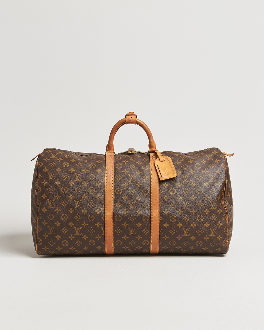 Men | Pre-Owned & Vintage Bags | Louis Vuitton Pre-Owned | Keepall 55 Monogram