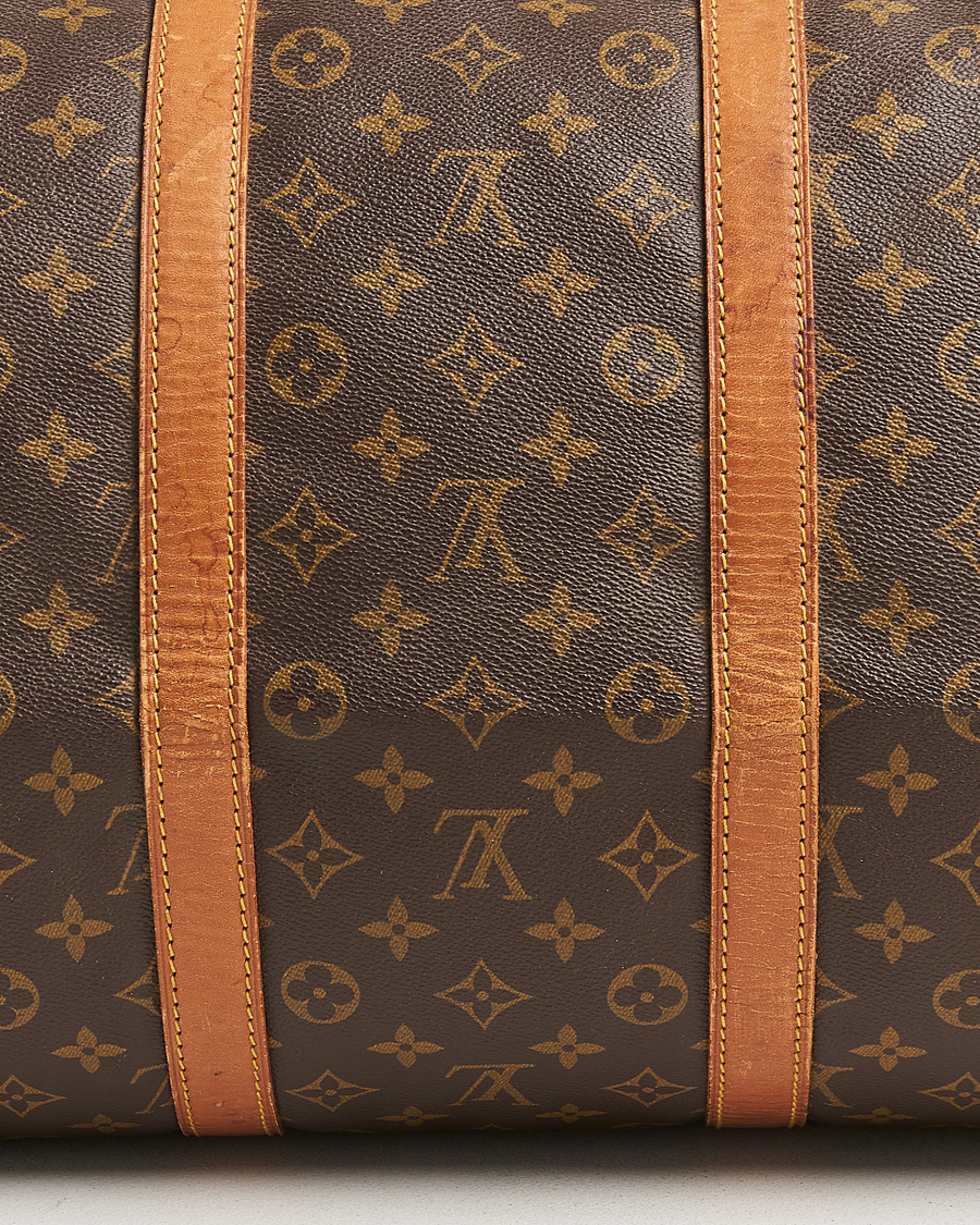 Men | Pre-Owned & Vintage Bags | Louis Vuitton Pre-Owned | Keepall 55 Monogram
