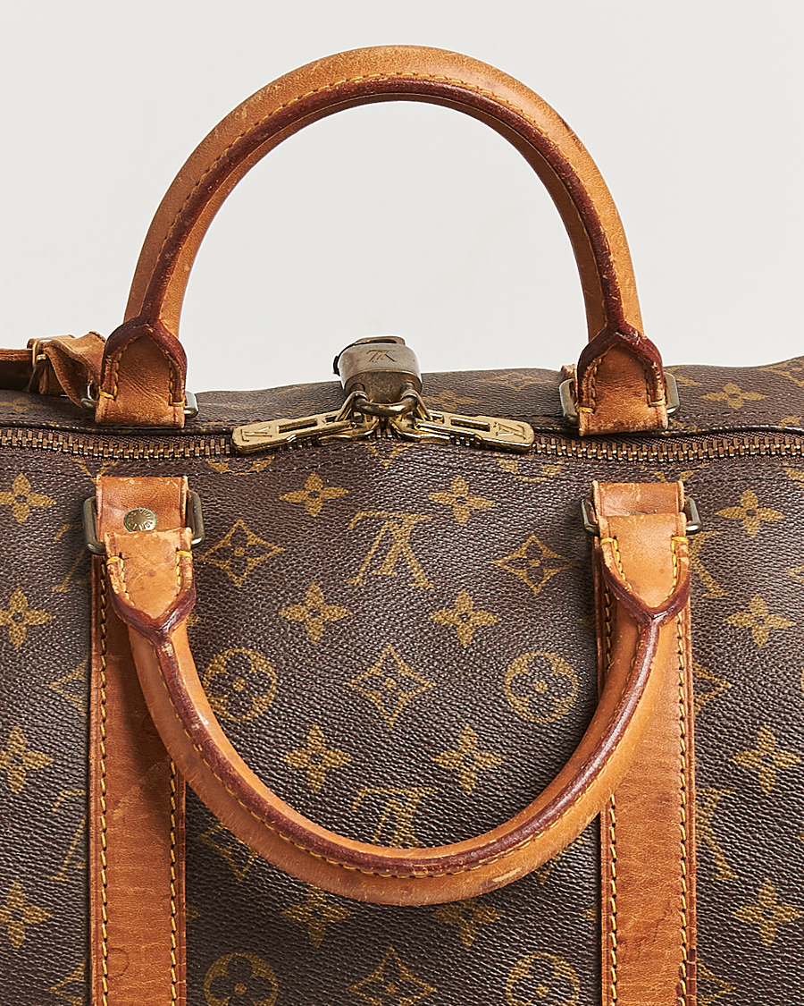 Men | Pre-Owned & Vintage Bags | Louis Vuitton Pre-Owned | Keepall 55 Monogram