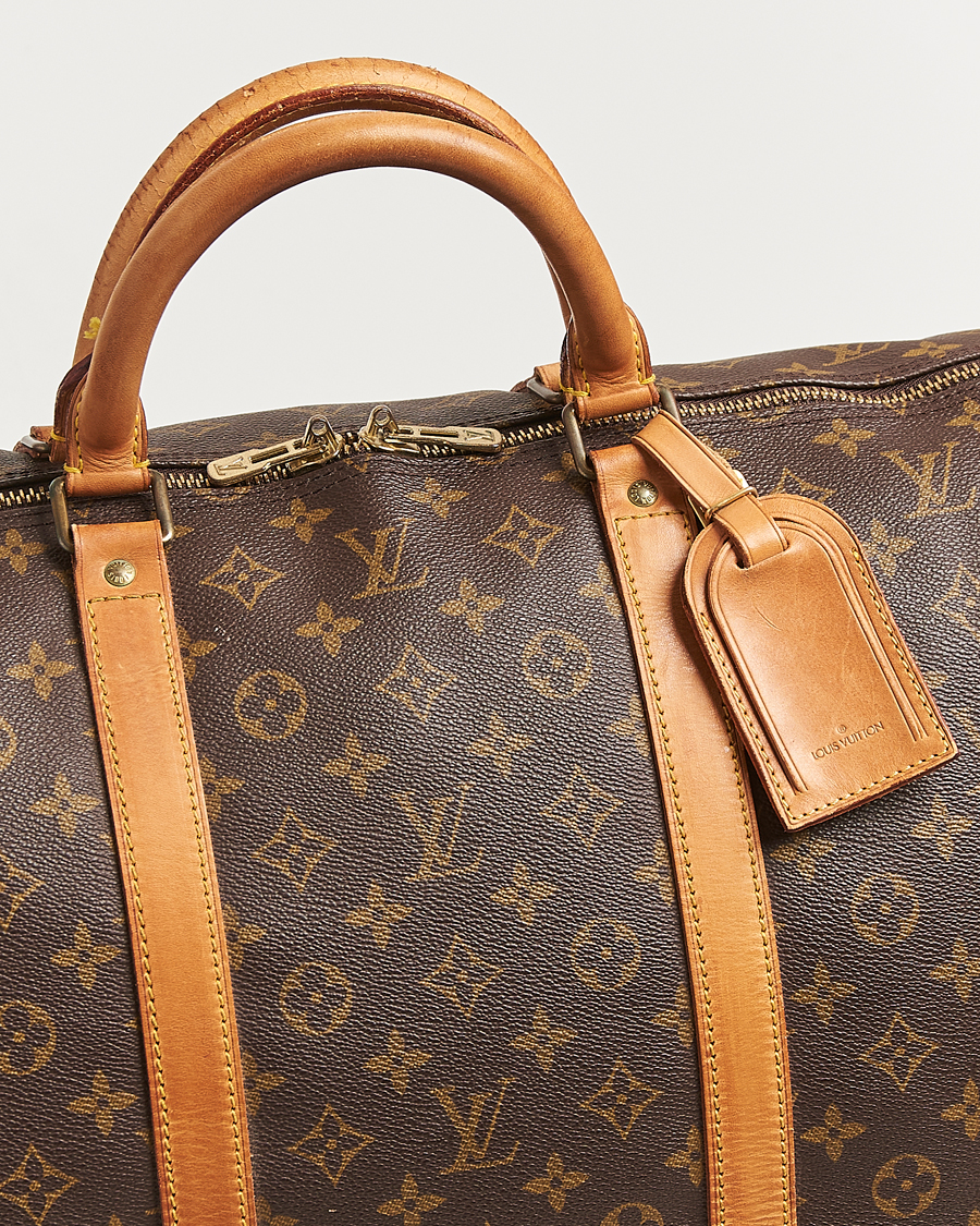 Men | Pre-Owned & Vintage Bags | Louis Vuitton Pre-Owned | Keepall Bandoulière 60 Monogram