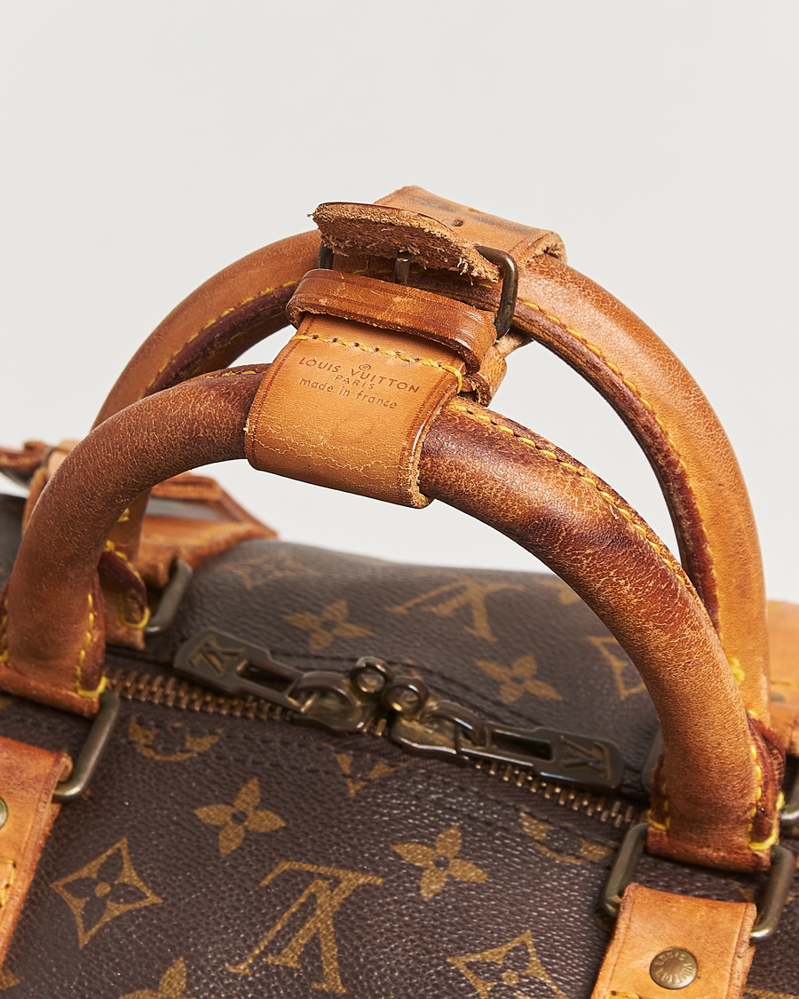 Men | Pre-Owned & Vintage Bags | Louis Vuitton Pre-Owned | Keepall Bandoulière 55 Monogram
