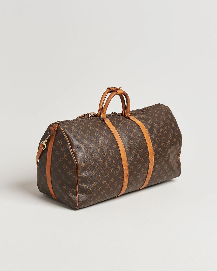 Men | Pre-Owned & Vintage Bags | Louis Vuitton Pre-Owned | Keepall Bandoulière 55 Monogram