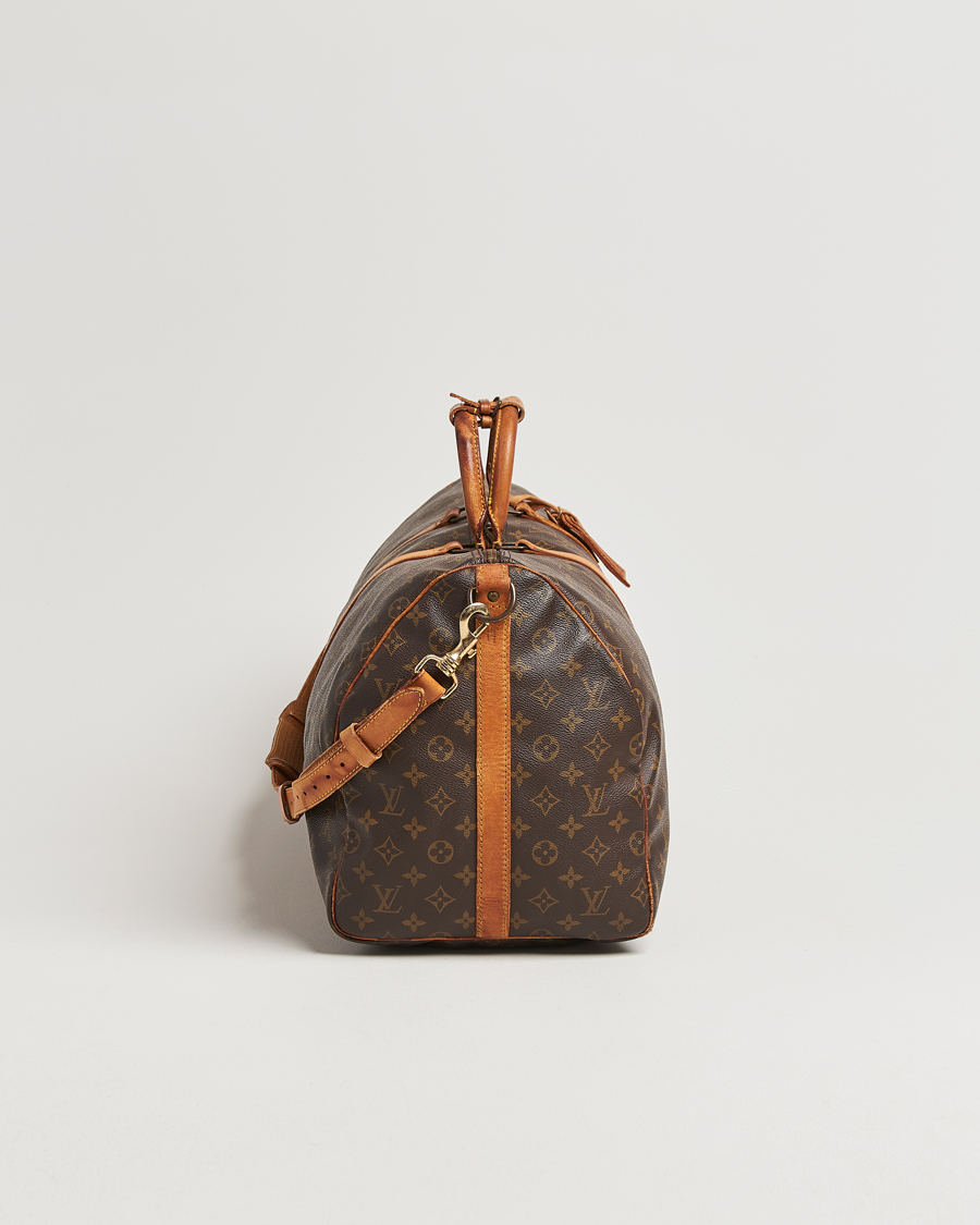 Men | Pre-Owned & Vintage Bags | Louis Vuitton Pre-Owned | Keepall Bandoulière 55 Monogram