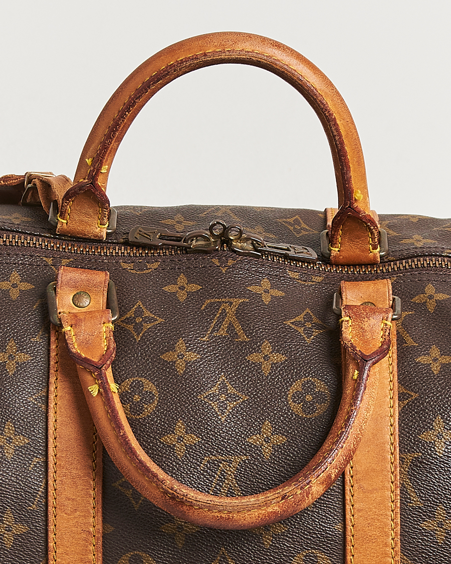 Men | Pre-Owned & Vintage Bags | Louis Vuitton Pre-Owned | Keepall Bandoulière 55 Monogram