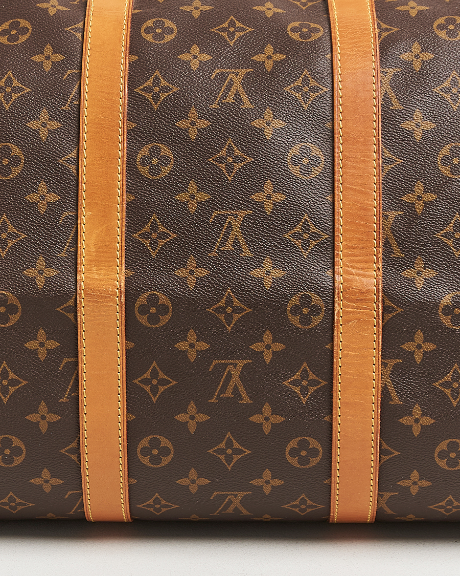 Men | Pre-Owned & Vintage Bags | Louis Vuitton Pre-Owned | Keepall 55 Monogram