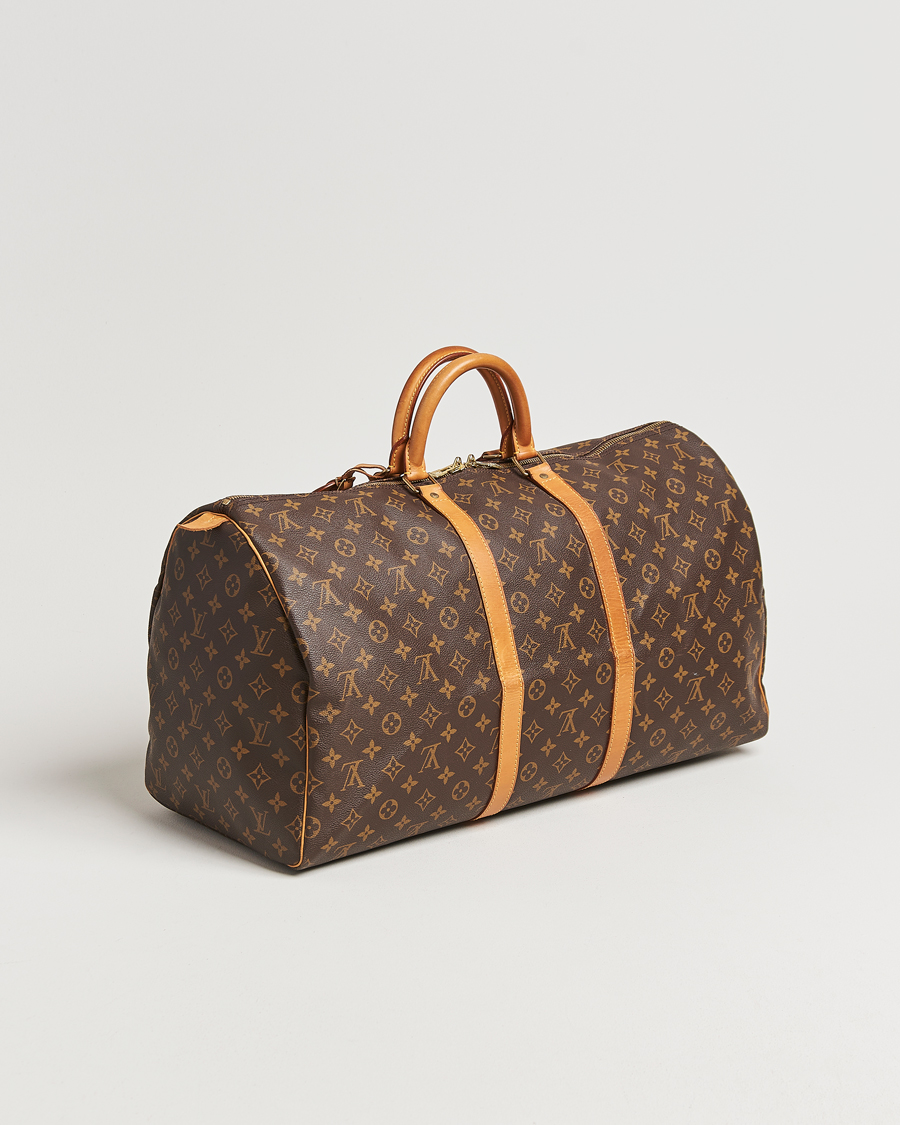 Men | Pre-Owned & Vintage Bags | Louis Vuitton Pre-Owned | Keepall 55 Monogram