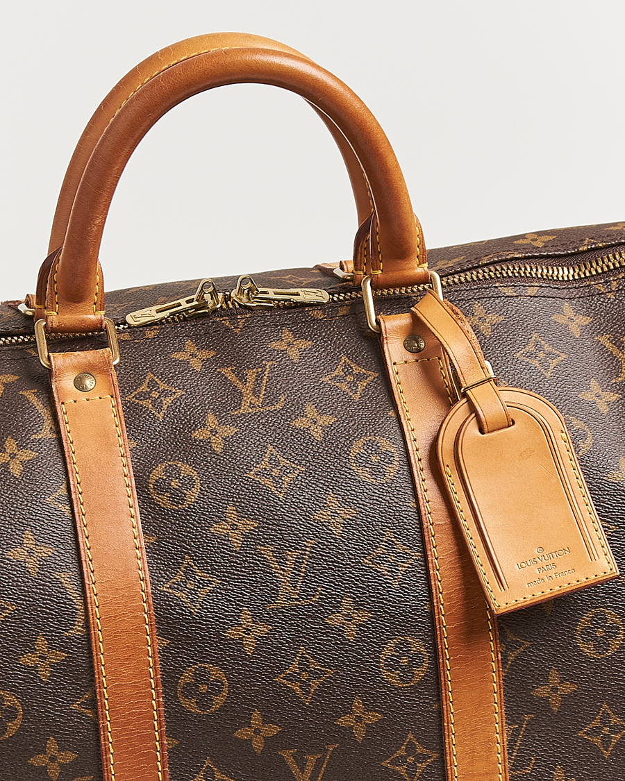 Men | Pre-Owned & Vintage Bags | Louis Vuitton Pre-Owned | Keepall 55 Monogram