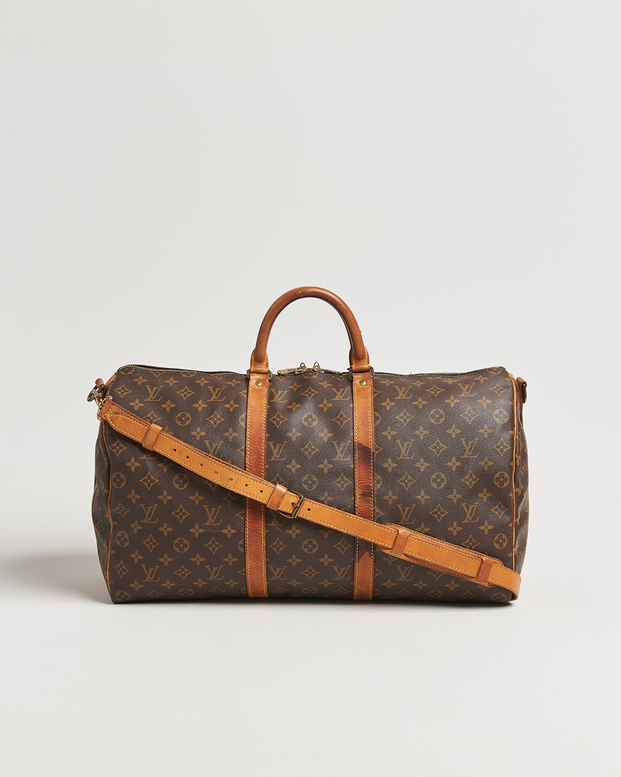 Men | Pre-Owned & Vintage Bags | Louis Vuitton Pre-Owned | Keepall Bandoulière 50 Monogram
