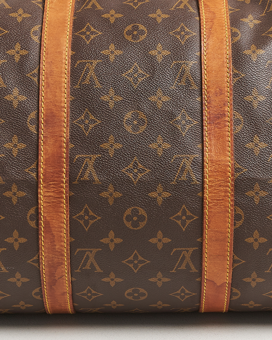 Men | Pre-Owned & Vintage Bags | Louis Vuitton Pre-Owned | Keepall Bandoulière 50 Monogram