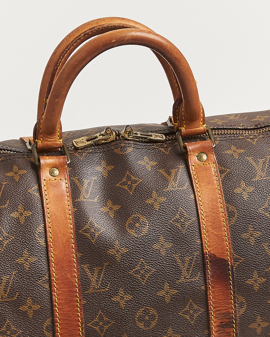 Men | Pre-Owned & Vintage Bags | Louis Vuitton Pre-Owned | Keepall Bandoulière 50 Monogram