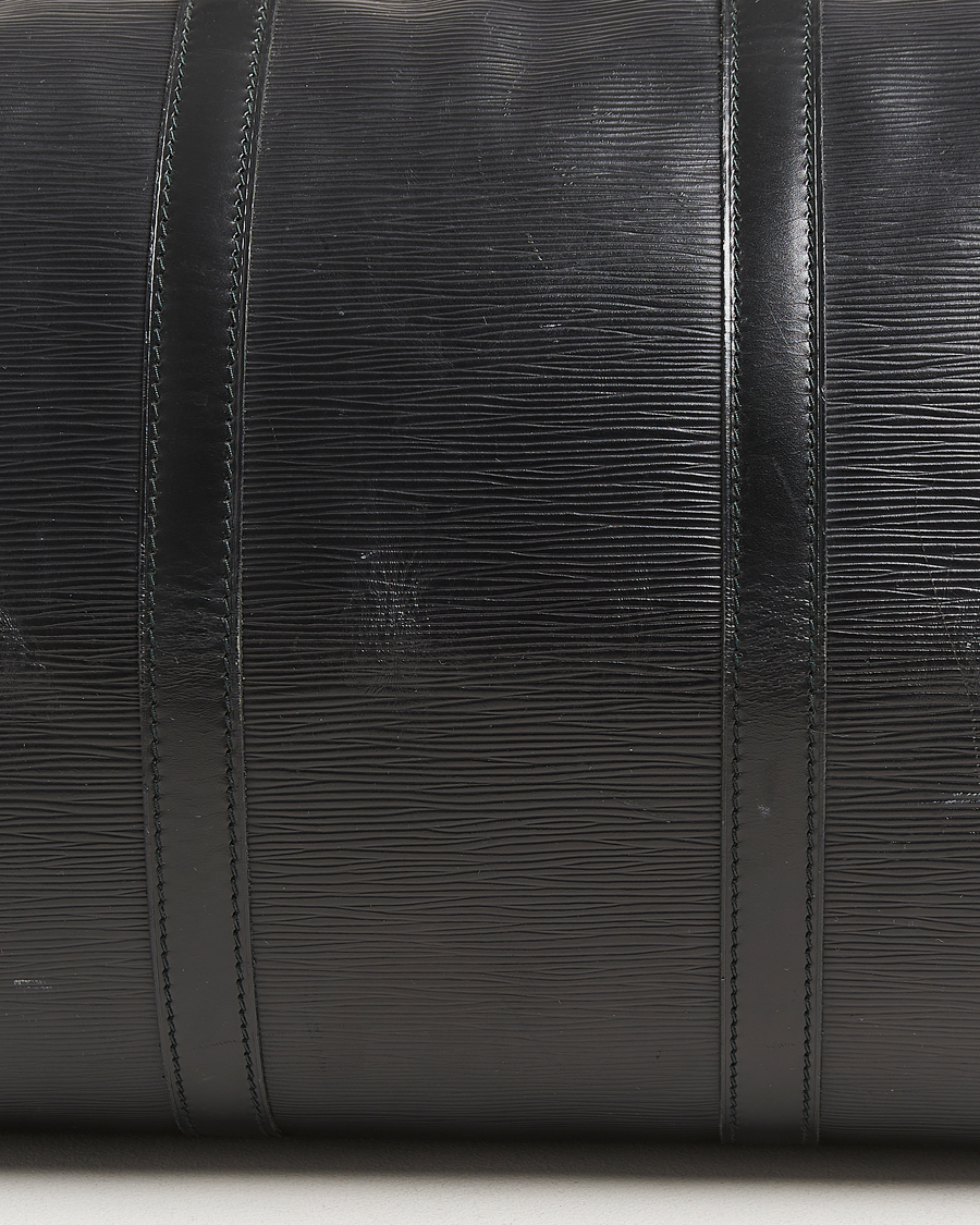 Men | Pre-Owned & Vintage Bags | Louis Vuitton Pre-Owned | Keepall 50 Epi Leather Black