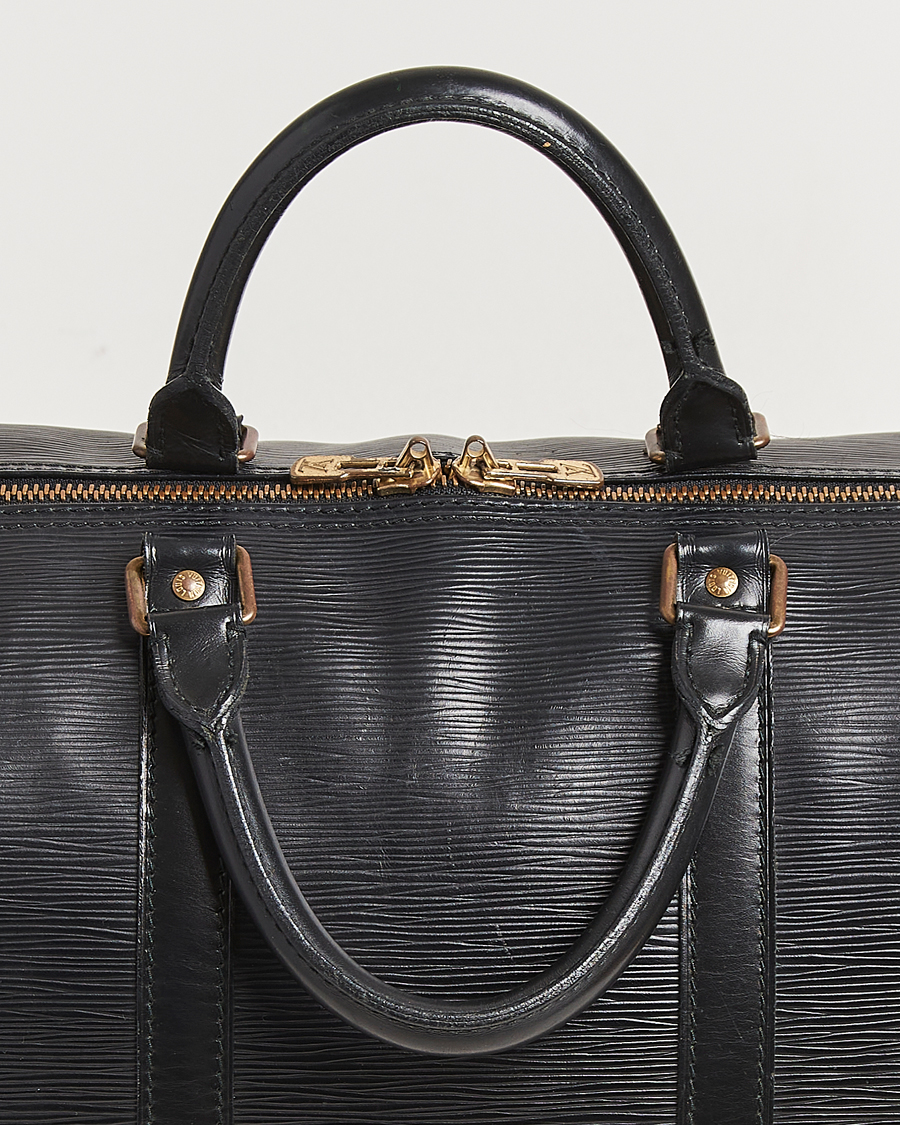 Men | Pre-Owned & Vintage Bags | Louis Vuitton Pre-Owned | Keepall 50 Epi Leather Black