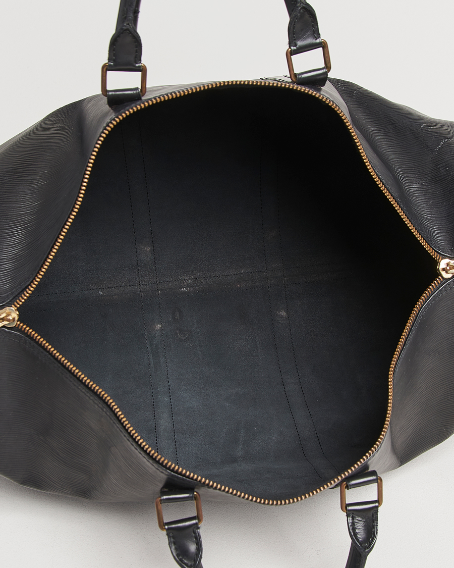 Men | Pre-Owned & Vintage Bags | Louis Vuitton Pre-Owned | Keepall 50 Epi Leather Black