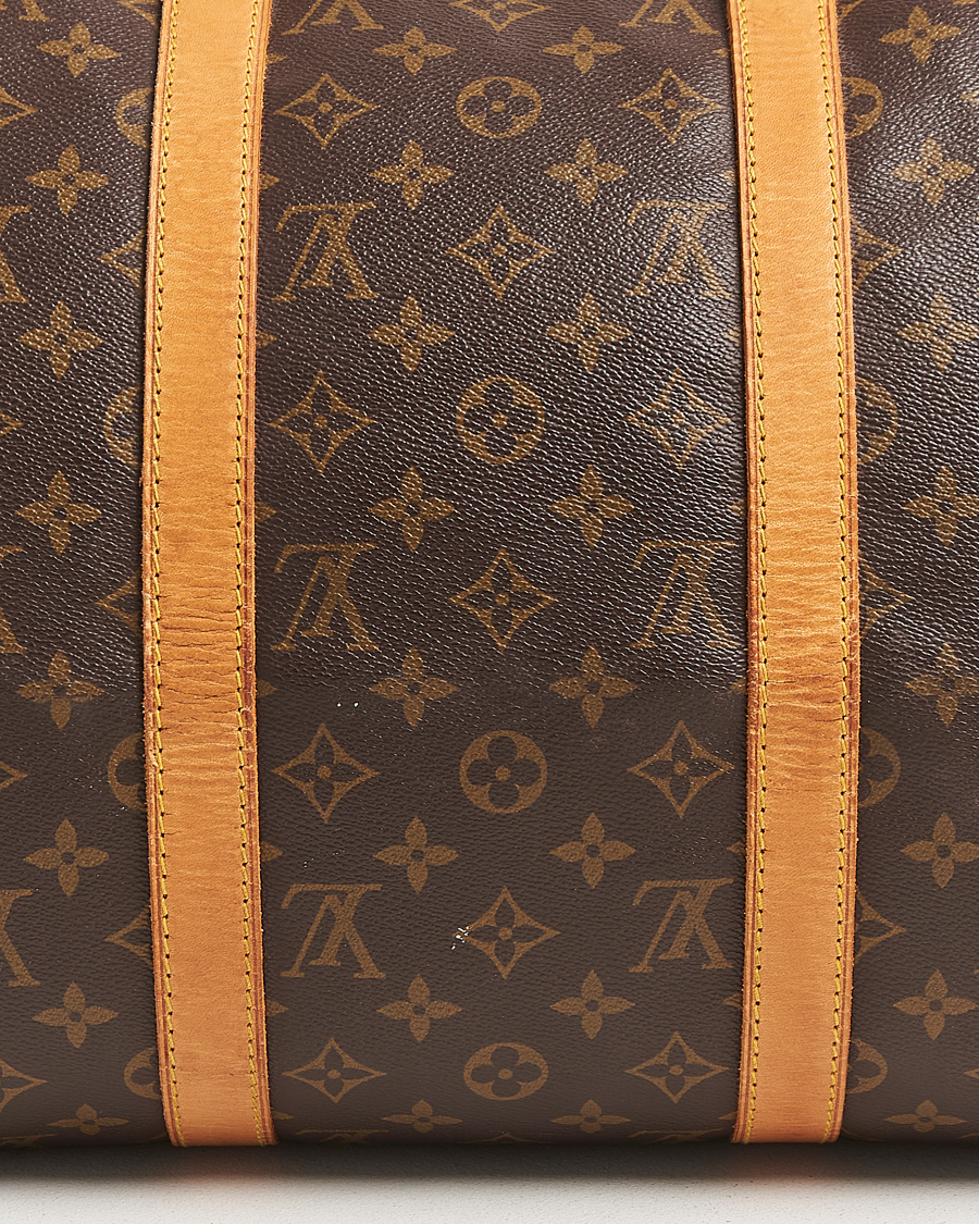 Men | Pre-Owned & Vintage Bags | Louis Vuitton Pre-Owned | Keepall 50 Monogram