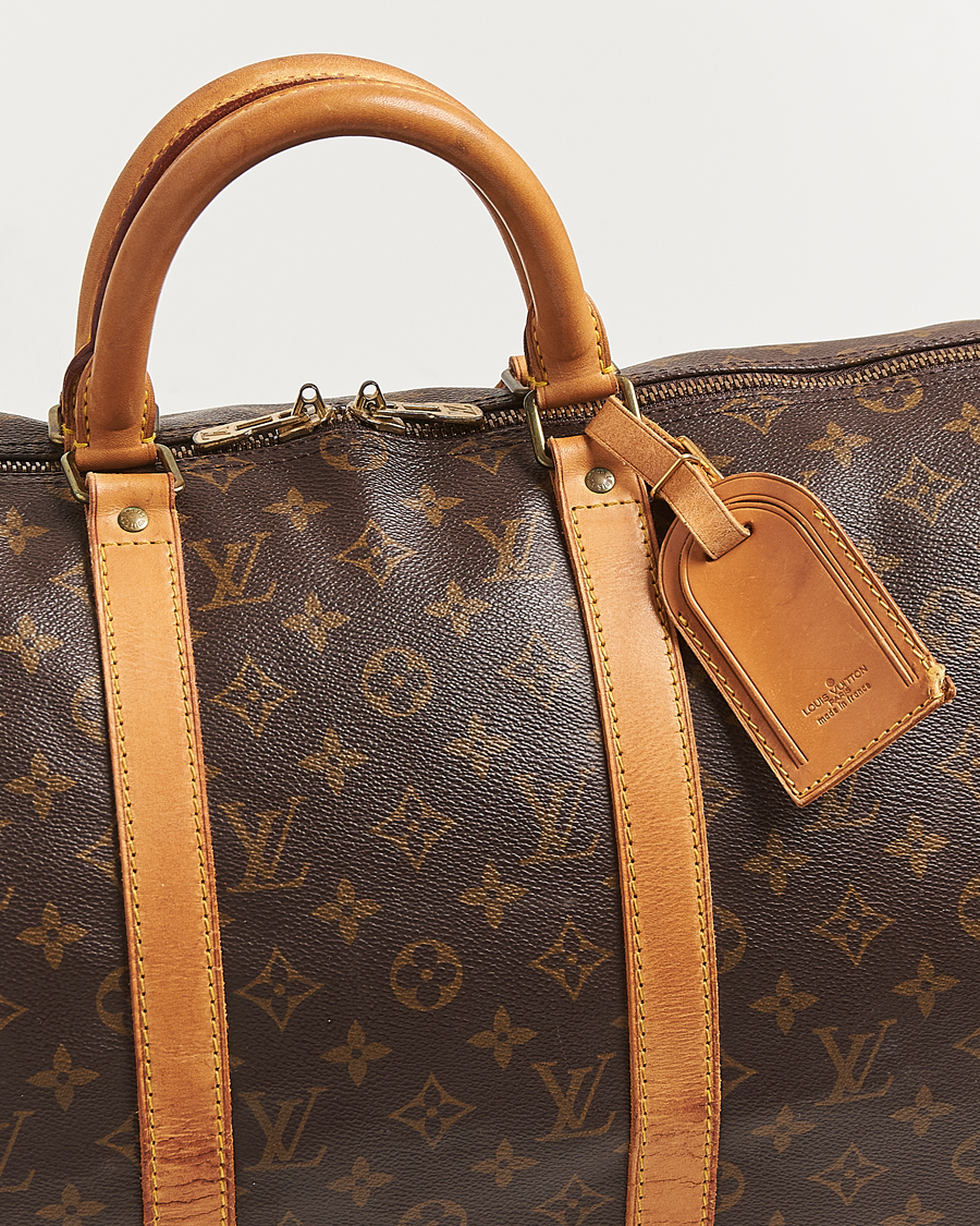 Men | Pre-Owned & Vintage Bags | Louis Vuitton Pre-Owned | Keepall 50 Monogram