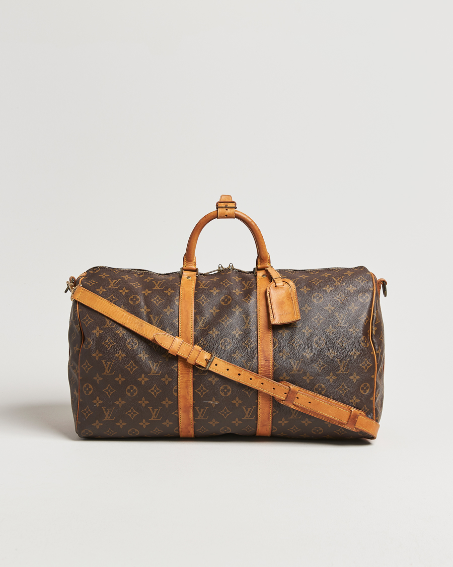 Men | Pre-Owned & Vintage Bags | Louis Vuitton Pre-Owned | Keepall Bandoulière 50 Monogram