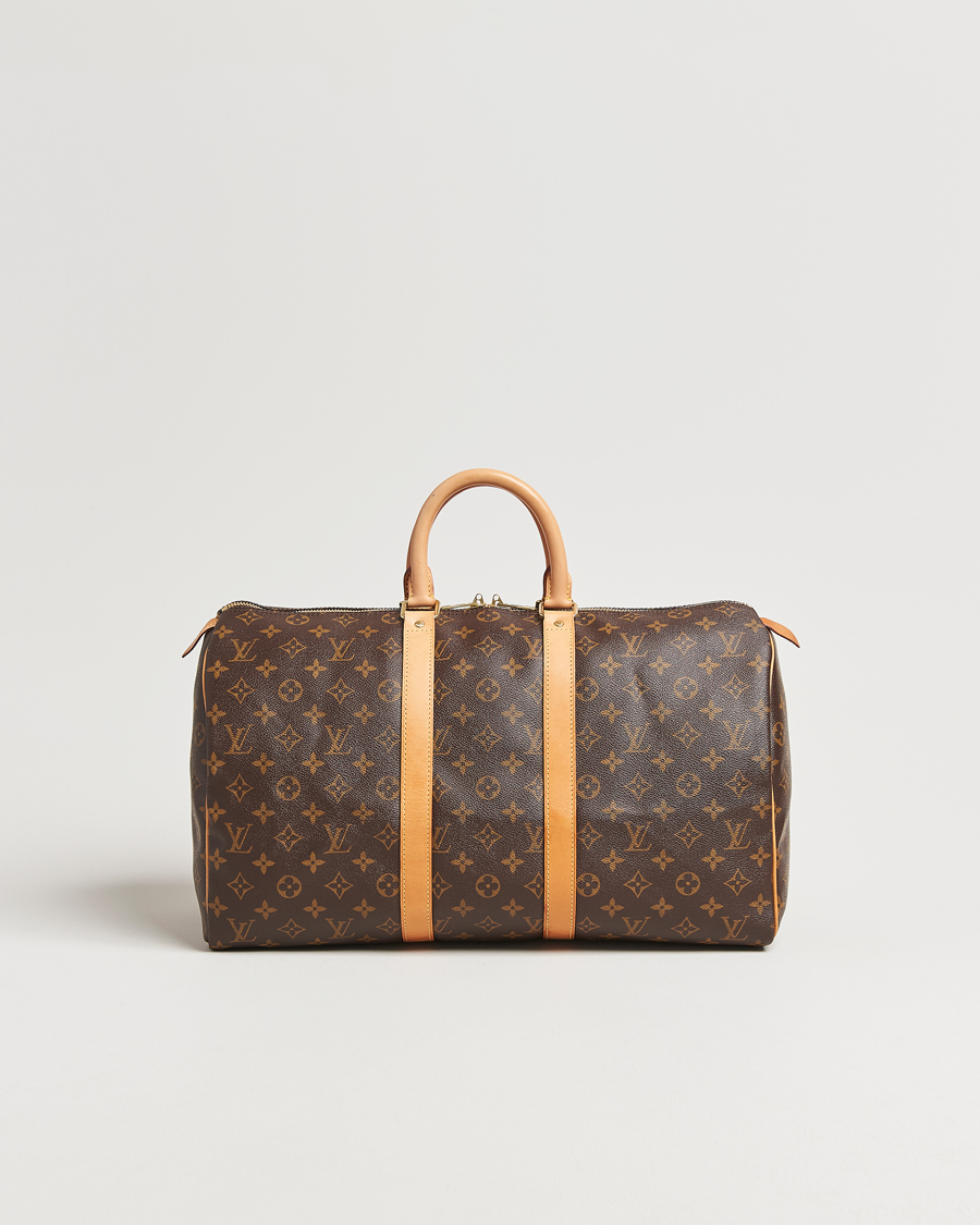 Men | Pre-Owned & Vintage Bags | Louis Vuitton Pre-Owned | Keepall 45 Monogram