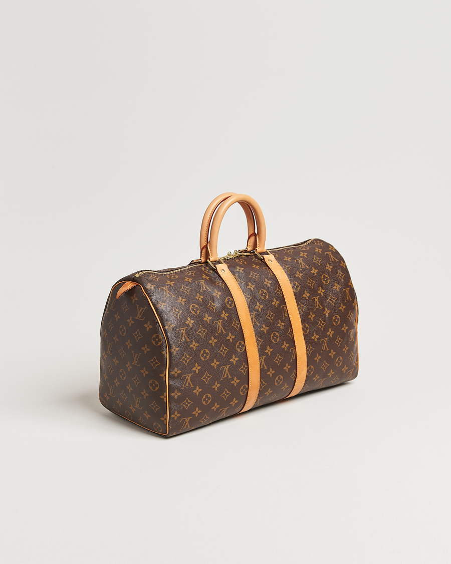 Men | Pre-Owned & Vintage Bags | Louis Vuitton Pre-Owned | Keepall 45 Monogram