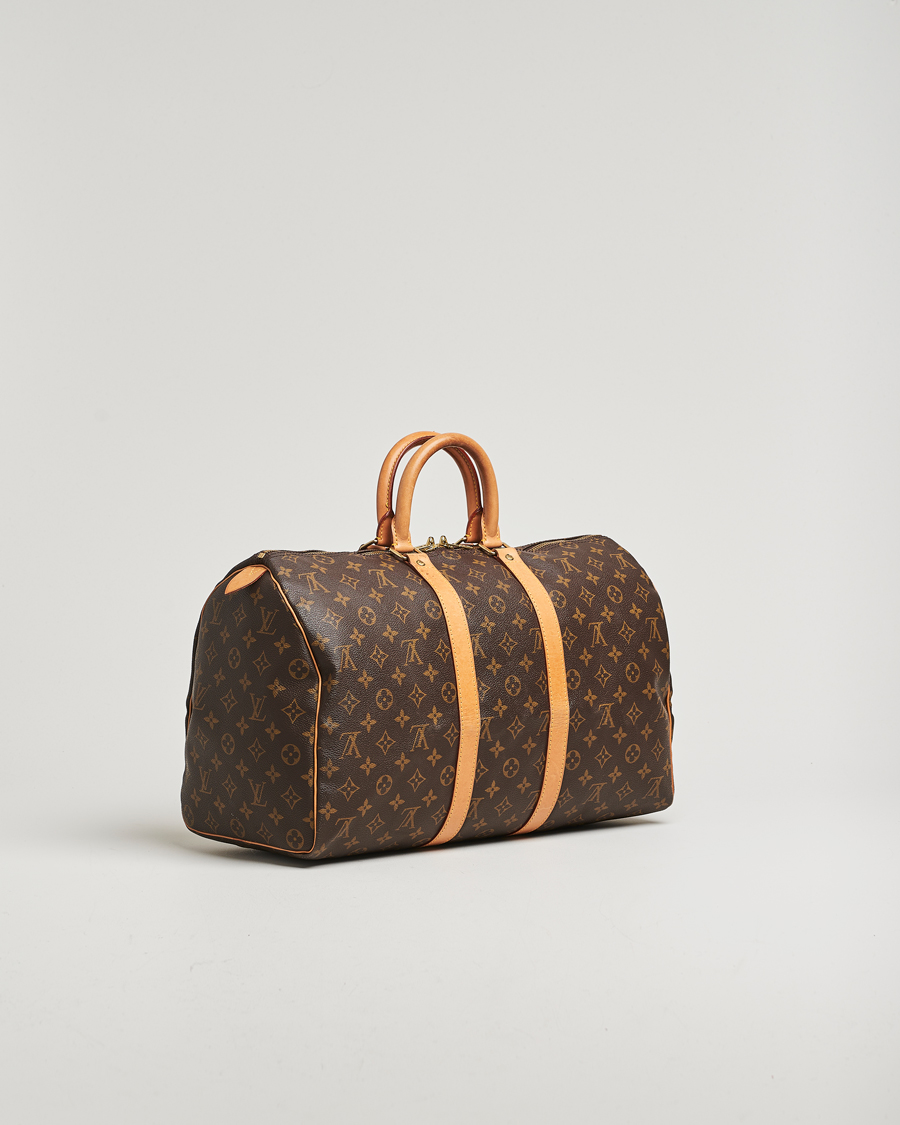 Men | Pre-Owned & Vintage Bags | Louis Vuitton Pre-Owned | Keepall Bandoulière 45 Monogram