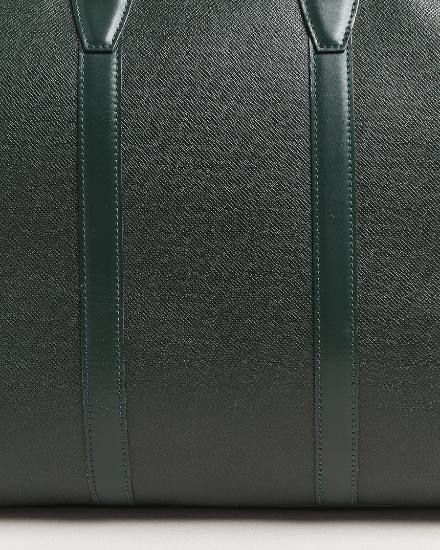 Men | Pre-Owned & Vintage Bags | Louis Vuitton Pre-Owned | Taiga Kendall GM Weekend Bag Green