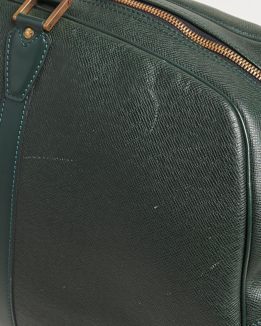 Men | Pre-Owned & Vintage Bags | Louis Vuitton Pre-Owned | Taiga Kendall GM Weekend Bag Green