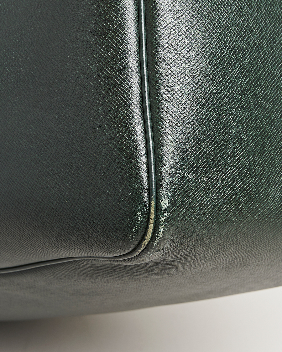 Men | Pre-Owned & Vintage Bags | Louis Vuitton Pre-Owned | Taiga Kendall GM Weekend Bag Green