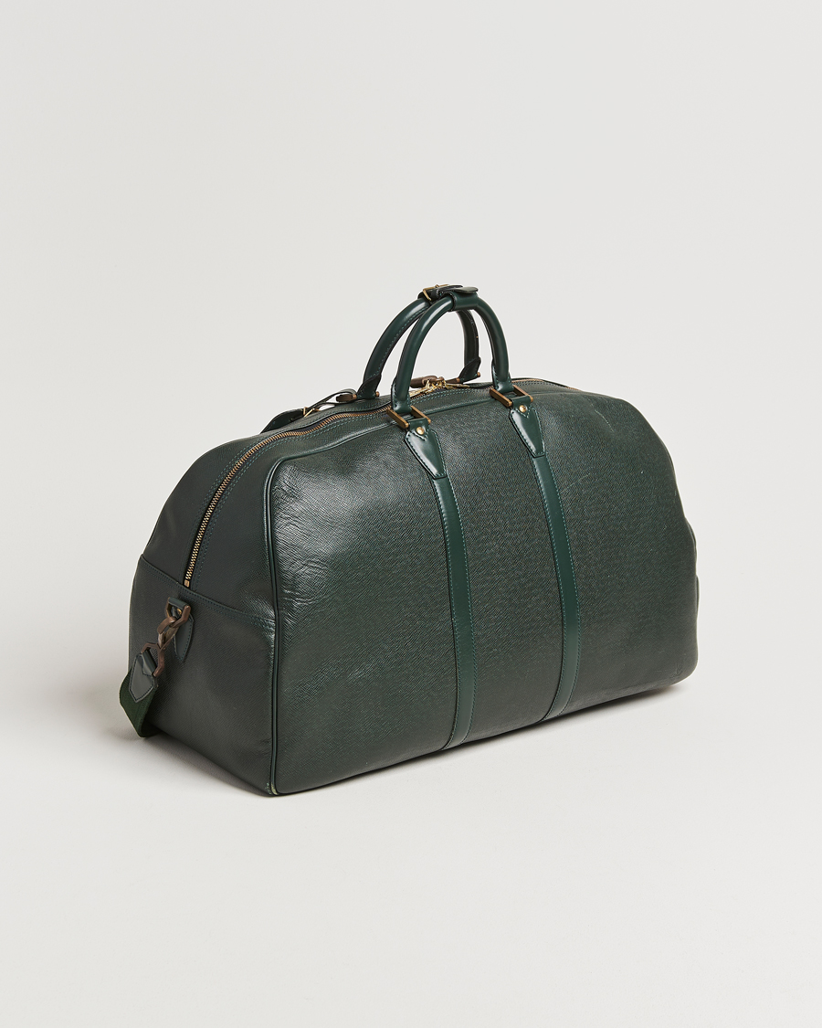 Men | Pre-Owned & Vintage Bags | Louis Vuitton Pre-Owned | Taiga Kendall GM Weekend Bag Green
