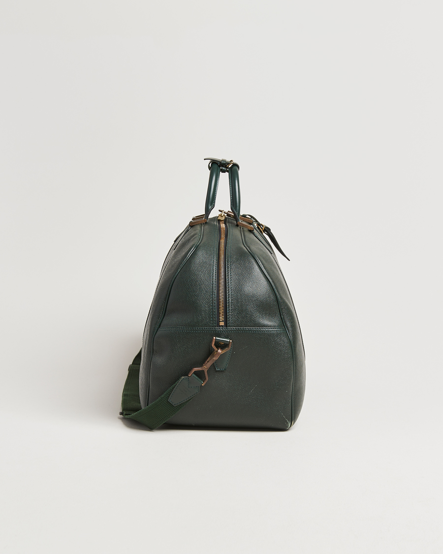 Men | Pre-Owned & Vintage Bags | Louis Vuitton Pre-Owned | Taiga Kendall GM Weekend Bag Green