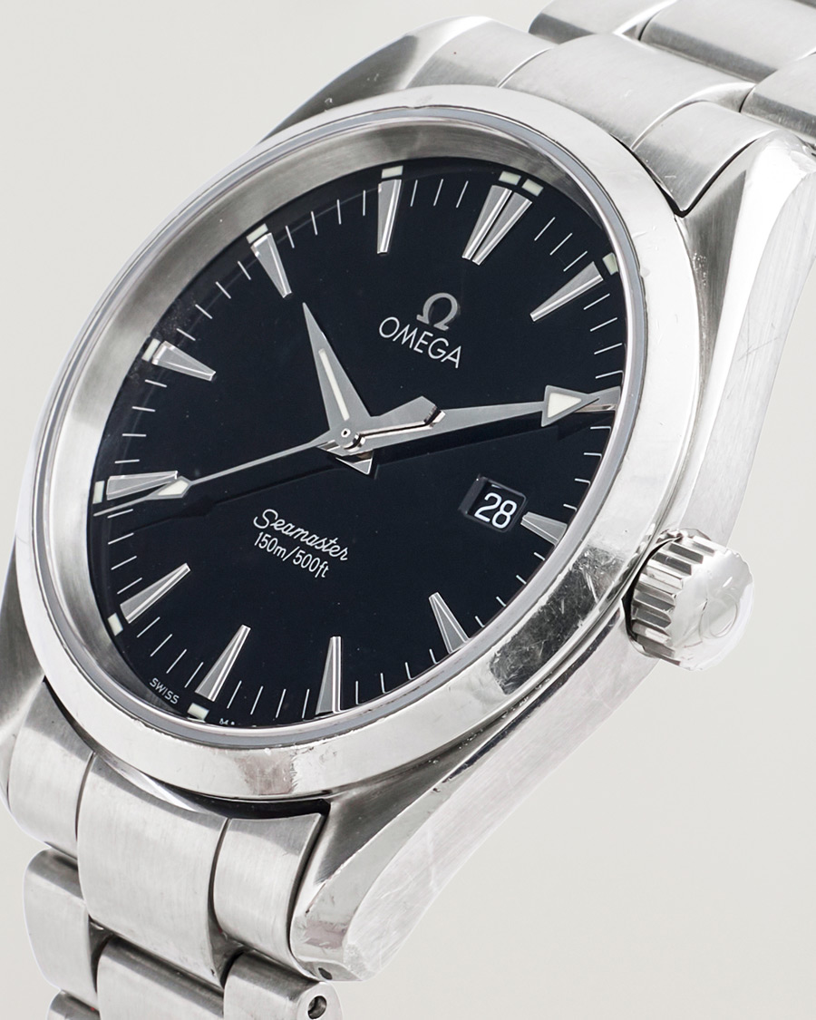Men | Pre-Owned & Vintage Watches | Omega Pre-Owned | Seamaster Aqua Terra