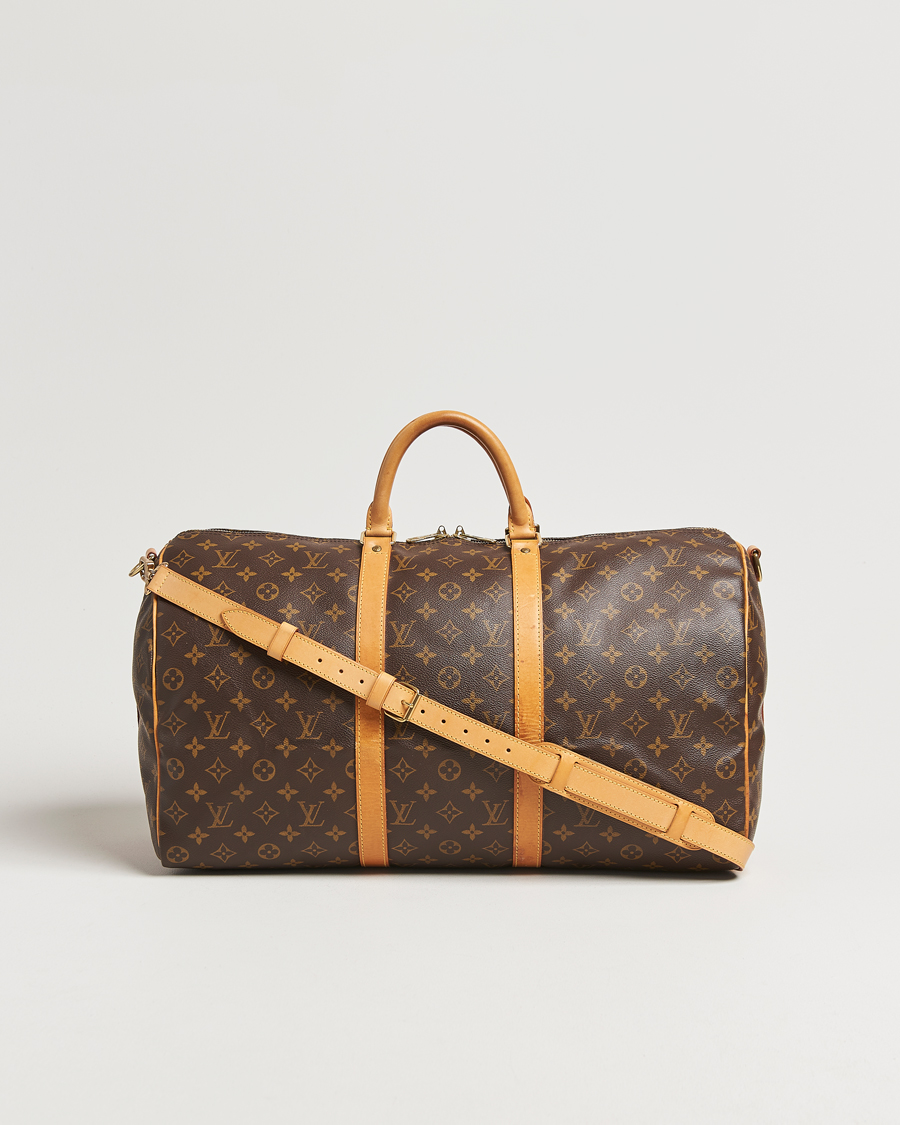 Men | Pre-Owned & Vintage Bags | Louis Vuitton Pre-Owned | Keepall Bandoulière 50 Monogram