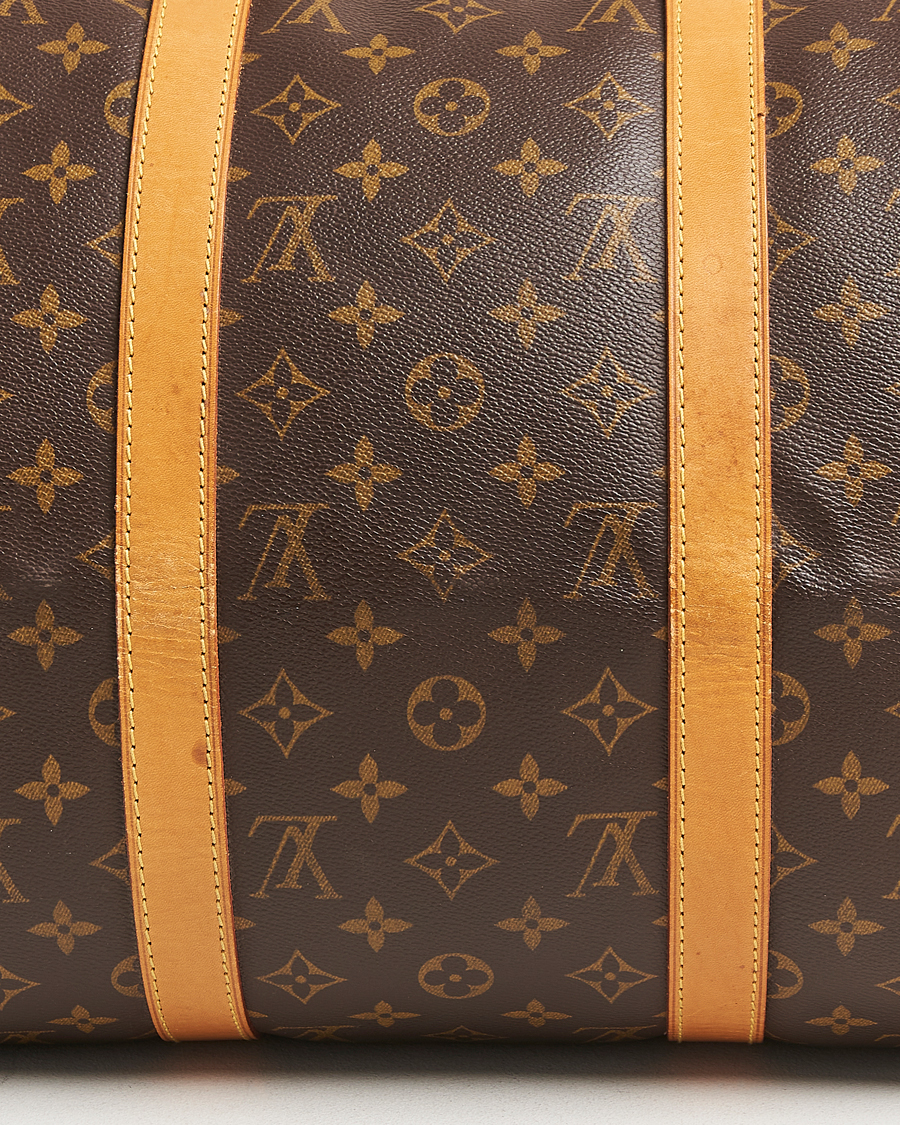 Men | Pre-Owned & Vintage Bags | Louis Vuitton Pre-Owned | Keepall Bandoulière 50 Monogram