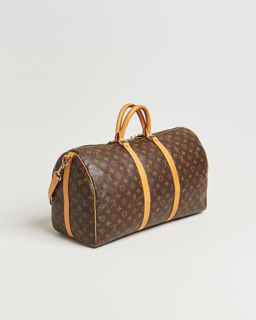 Men | Pre-Owned & Vintage Bags | Louis Vuitton Pre-Owned | Keepall Bandoulière 50 Monogram
