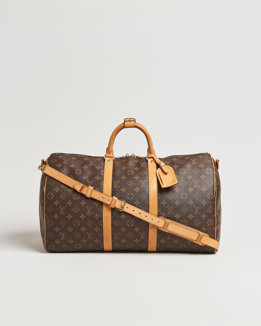 Men | Pre-Owned & Vintage Bags | Louis Vuitton Pre-Owned | Keepall Bandoulière 50 Monogram