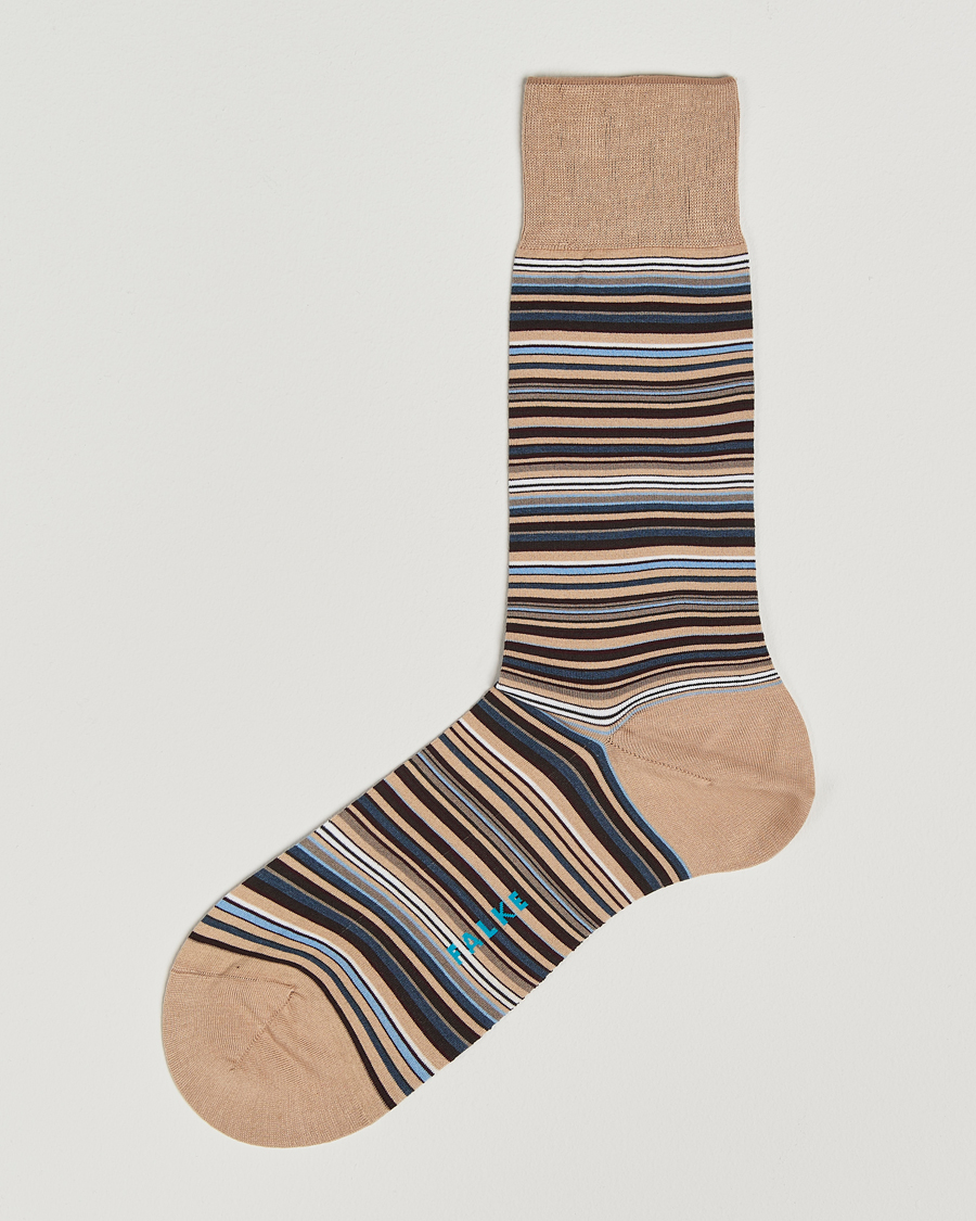 Men | Underwear & Socks | Falke | Micro Block Sock Beige Multi