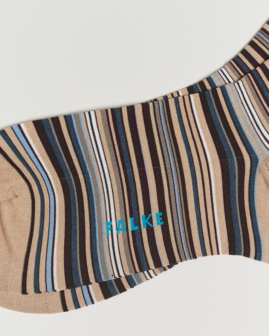 Men | Underwear & Socks | Falke | Micro Block Sock Beige Multi