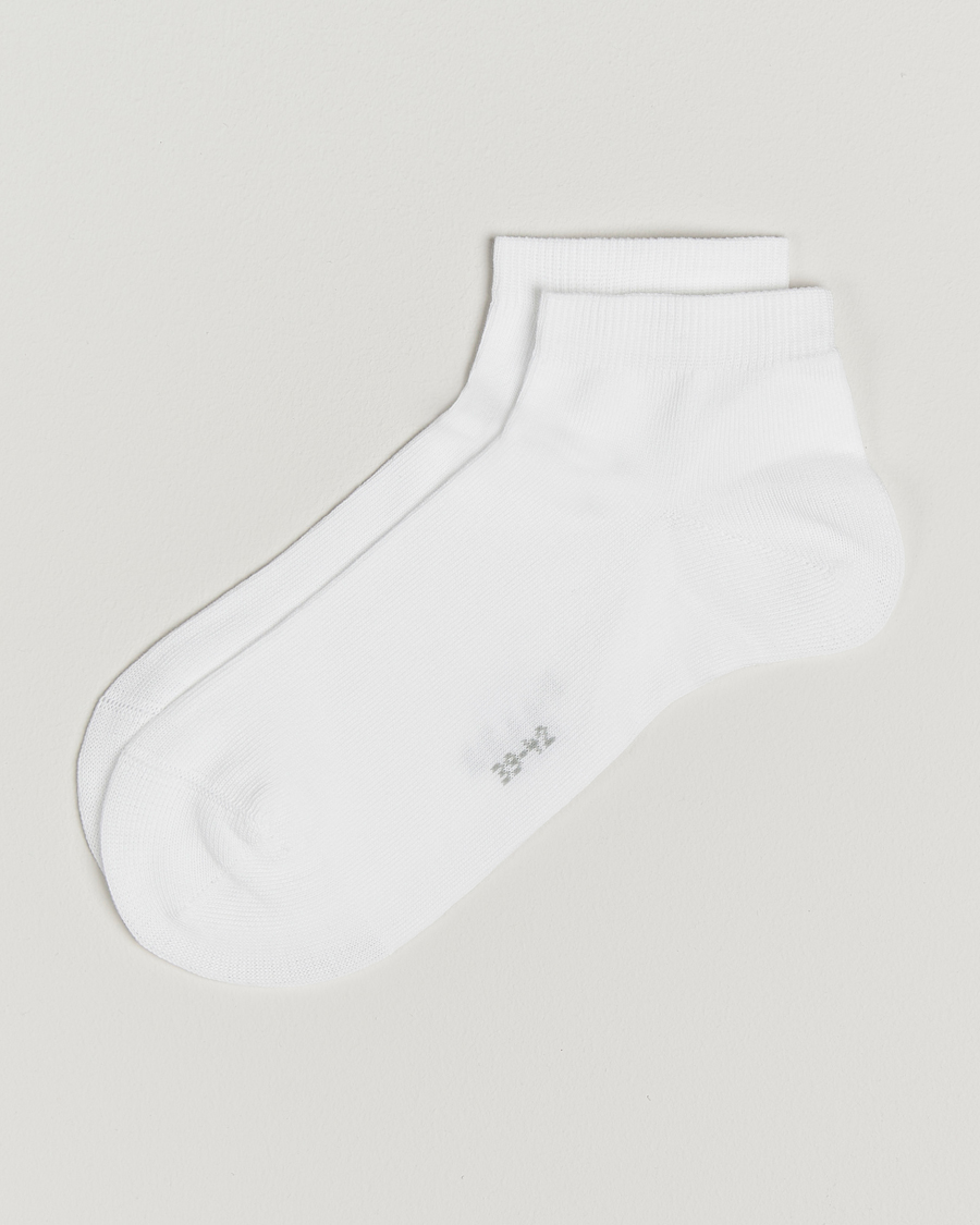 Men | Underwear & Socks | Falke | Happy 2-Pack Cotton Sneaker Socks White