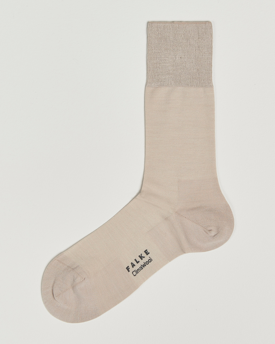 Men | Underwear & Socks | Falke | Clima Wool Sock Pebble Melange