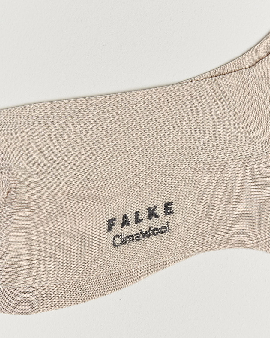 Men | Underwear & Socks | Falke | Clima Wool Sock Pebble Melange
