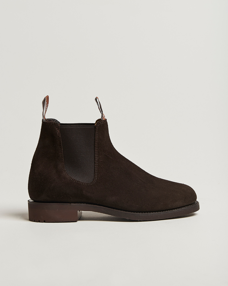 Men | Boots | R.M.Williams | Gardener G Boot Chocolate Suede