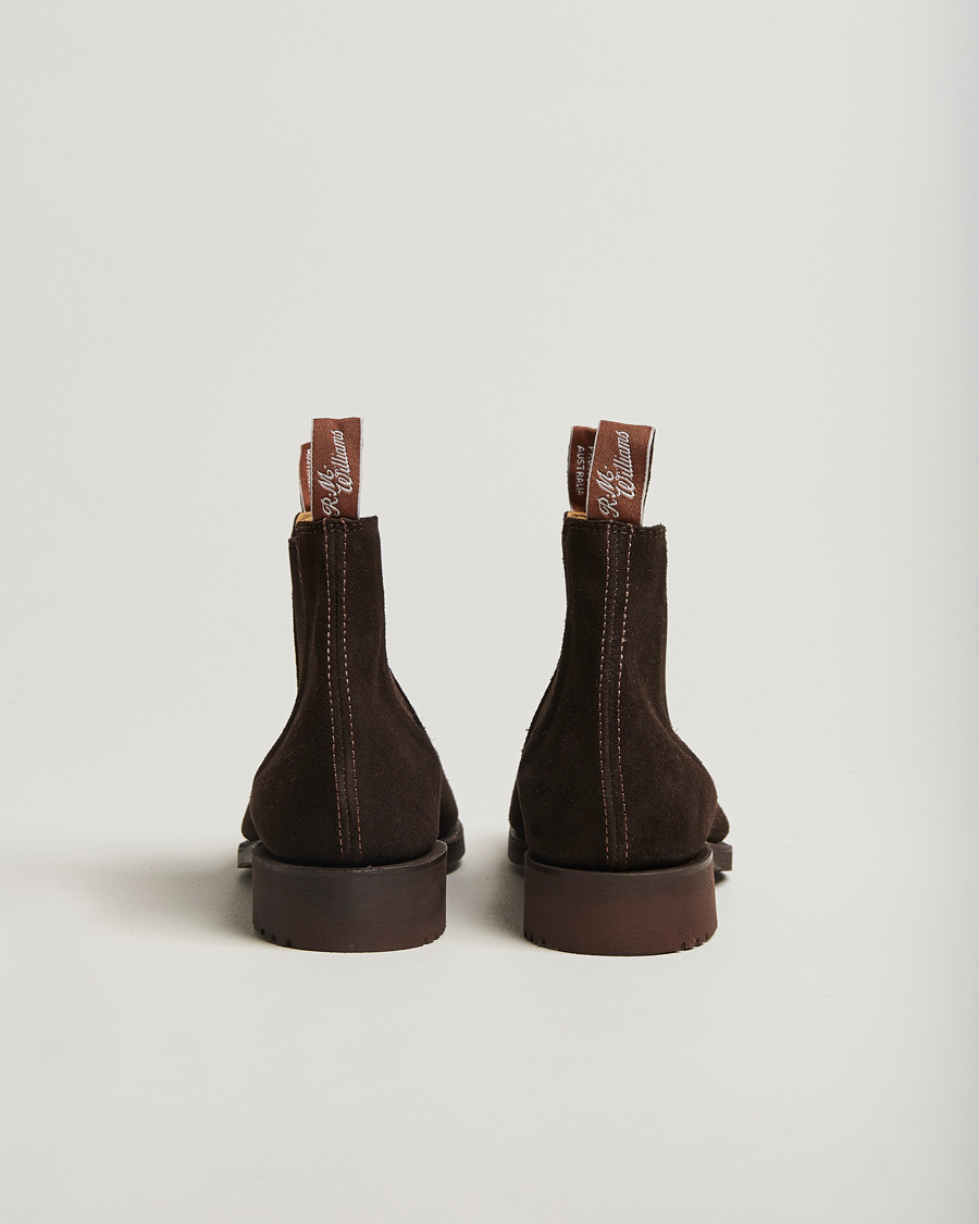 Men | Boots | R.M.Williams | Gardener G Boot Chocolate Suede