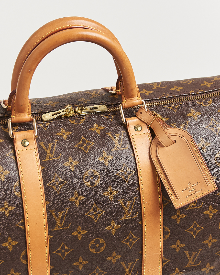 Men | Pre-Owned & Vintage Bags | Louis Vuitton Pre-Owned | Keepall 50 Monogram