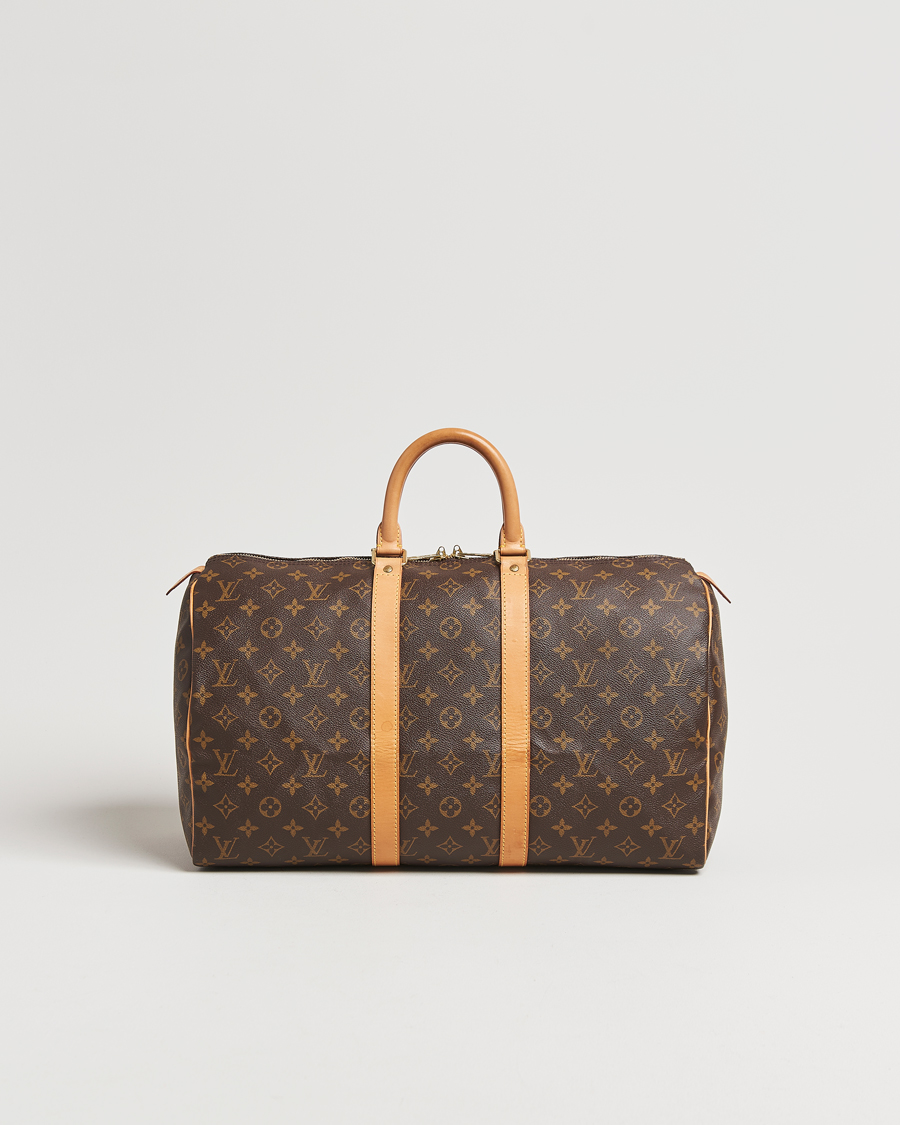 Men | Pre-Owned & Vintage Bags | Louis Vuitton Pre-Owned | Keepall 45 Monogram