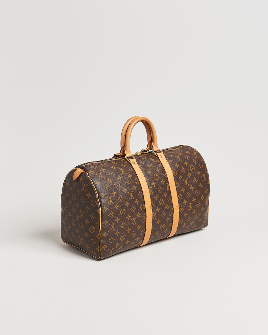 Men | Pre-Owned & Vintage Bags | Louis Vuitton Pre-Owned | Keepall 45 Monogram