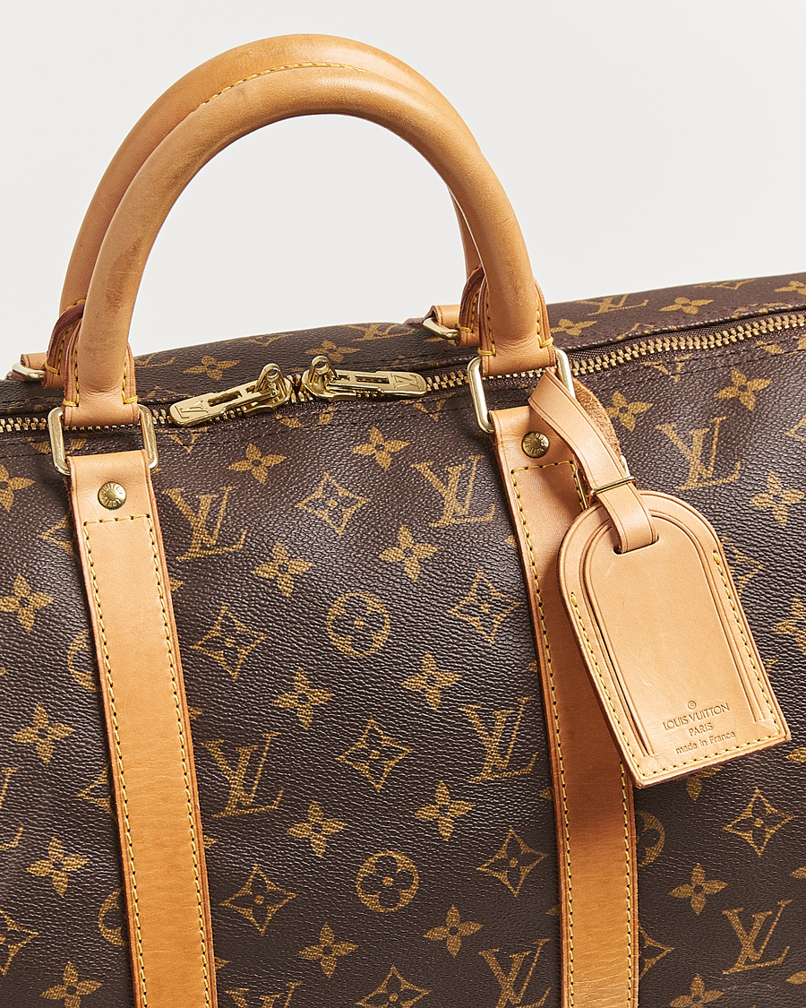 Men | Pre-Owned & Vintage Bags | Louis Vuitton Pre-Owned | Keepall 50 Monogram