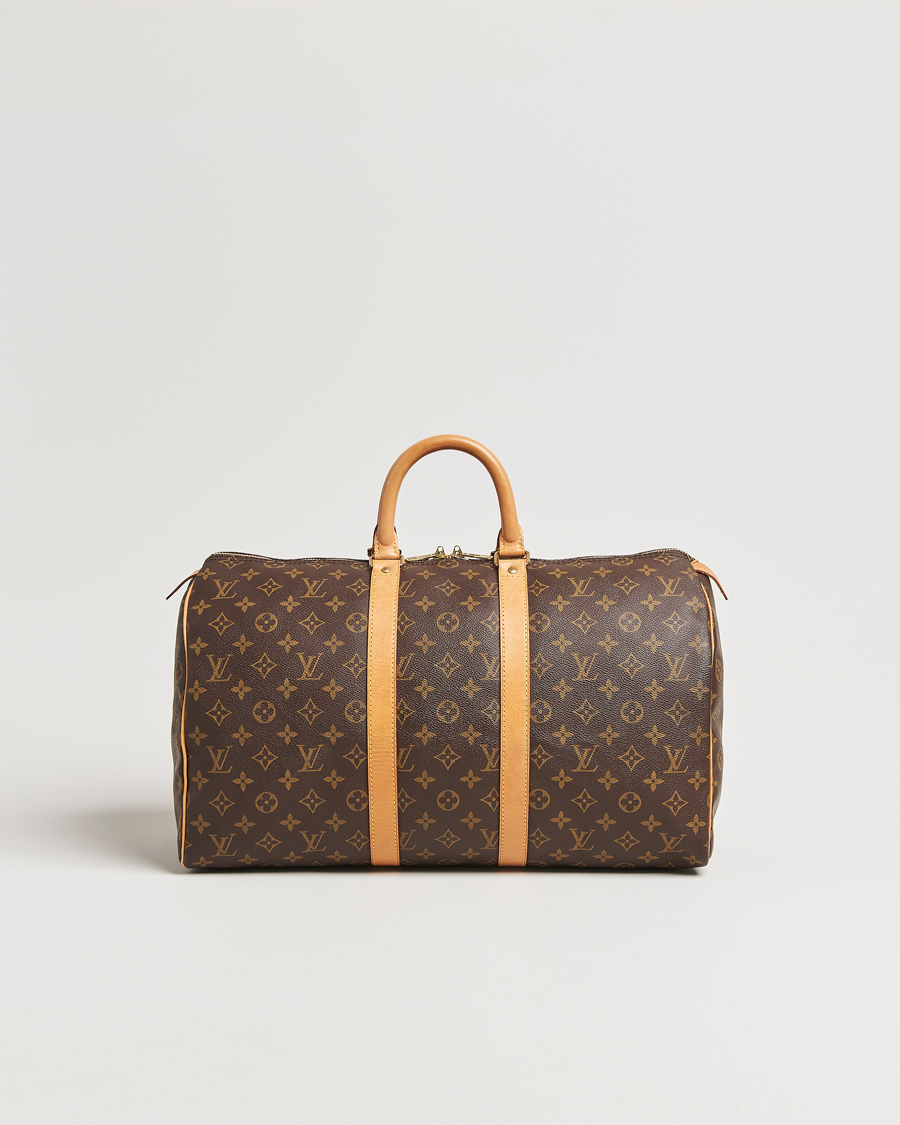 Men | Pre-Owned & Vintage Bags | Louis Vuitton Pre-Owned | Keepall 45 Monogram