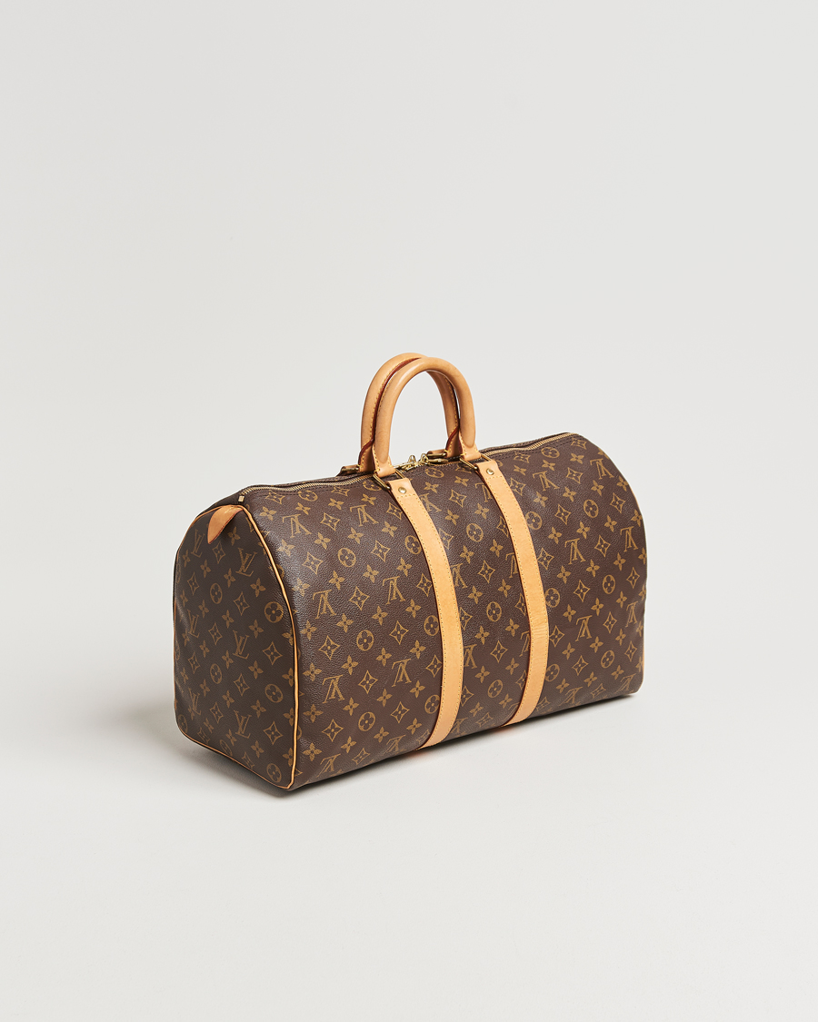 Men | Pre-Owned & Vintage Bags | Louis Vuitton Pre-Owned | Keepall 45 Monogram