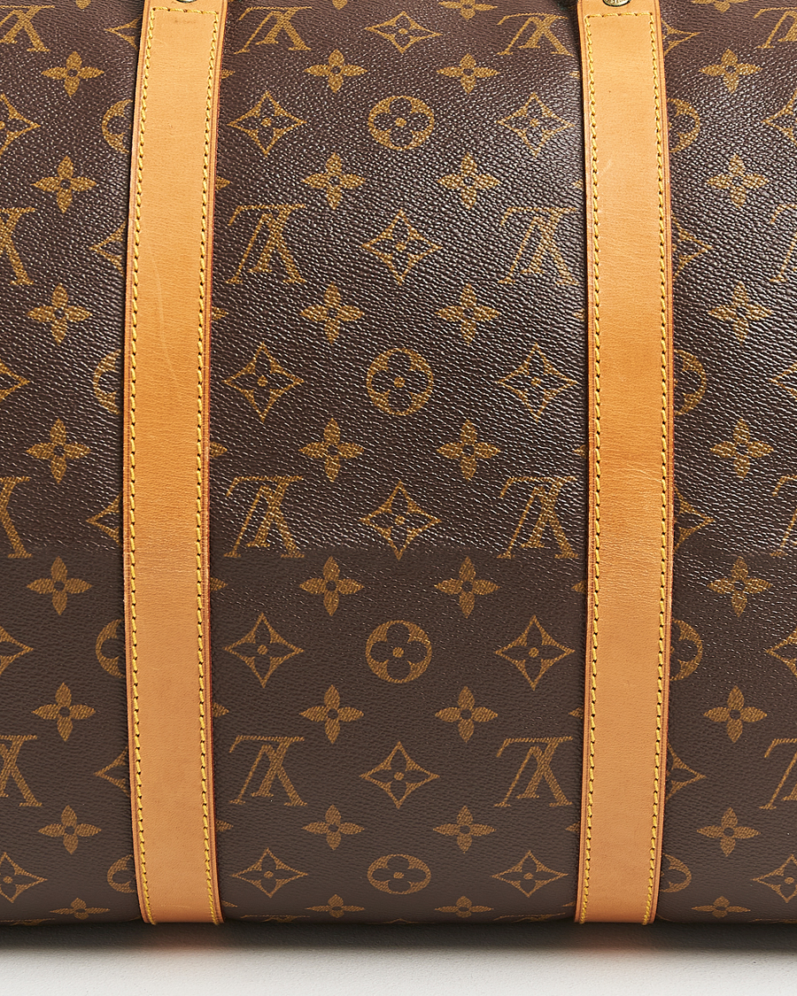 Men | Pre-Owned & Vintage Bags | Louis Vuitton Pre-Owned | Keepall 50 Monogram