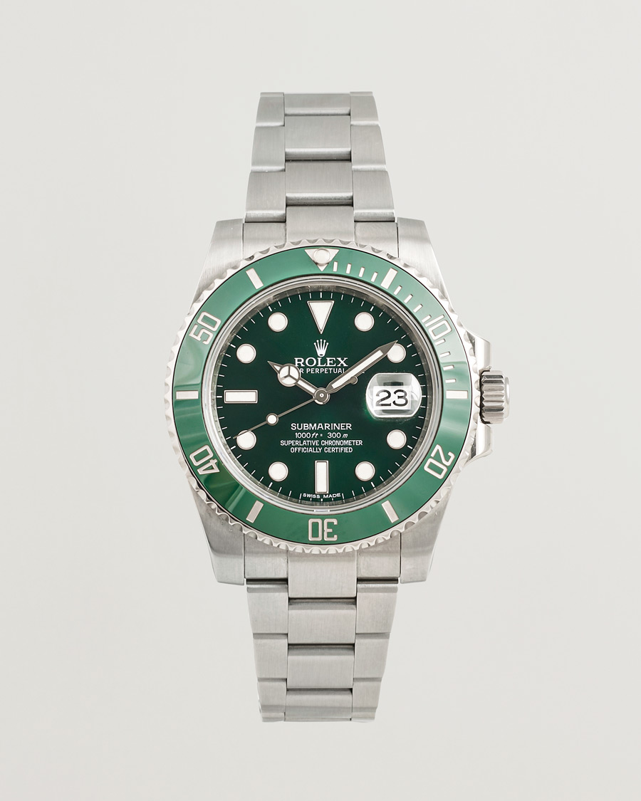 Men | Pre-Owned & Vintage Watches | Rolex Pre-Owned | Submariner Date Hulk
