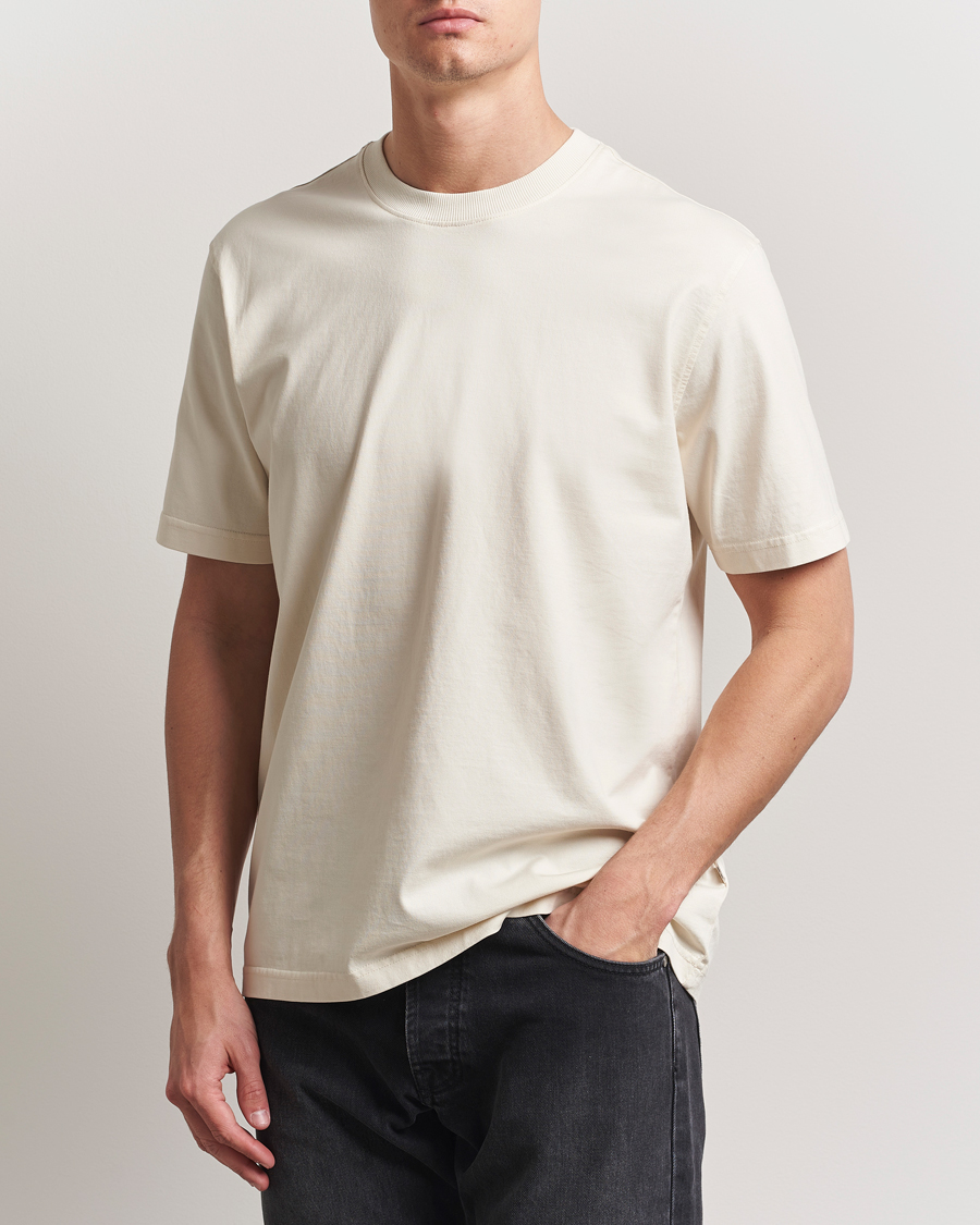 Men | T-Shirts | NN07 | Abel Crew Neck T-Shirt Ivory
